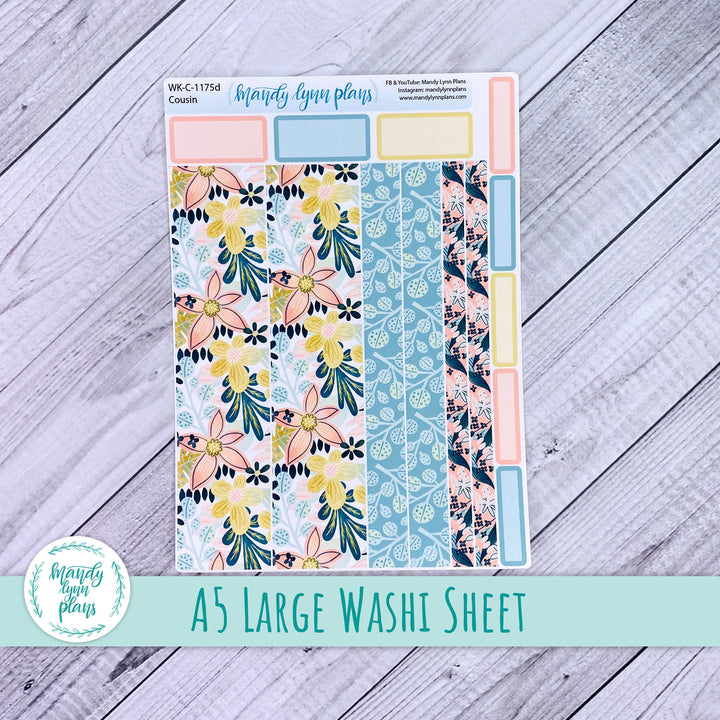 Tropical Paradise Large Washi Sheet || WK-C-1175D