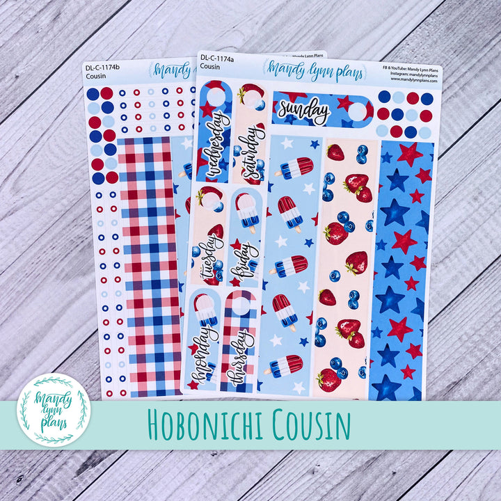 Hobonichi Cousin Daily Kit || Taste of Freedom || DL-C-1174