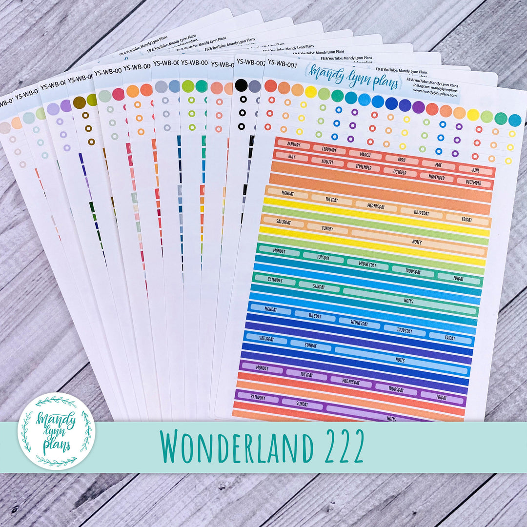 Wonderland 222 Year Index and Quarterly Spread