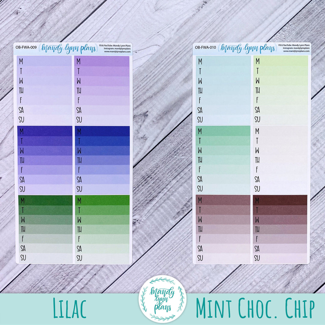Wonderland 222 Weekly Ombre Boxes