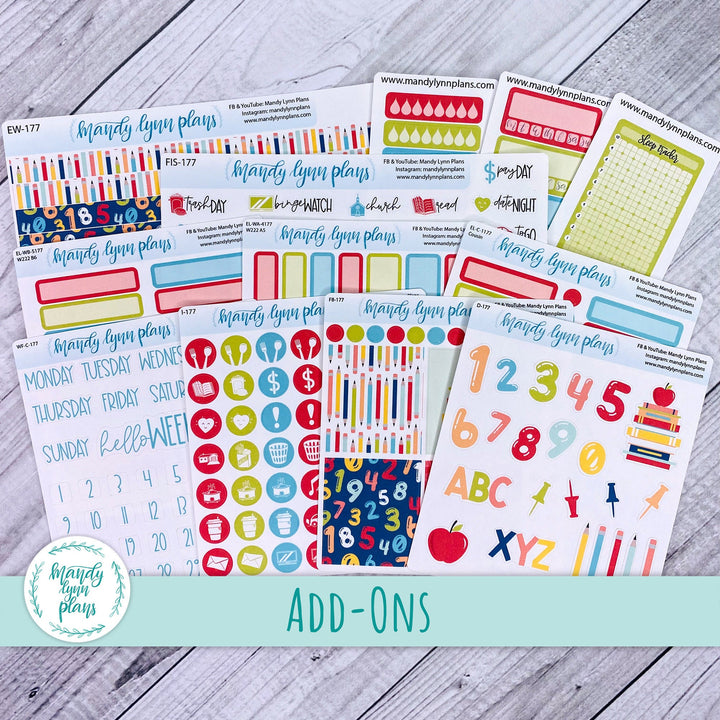 Back to School Add-Ons || 177