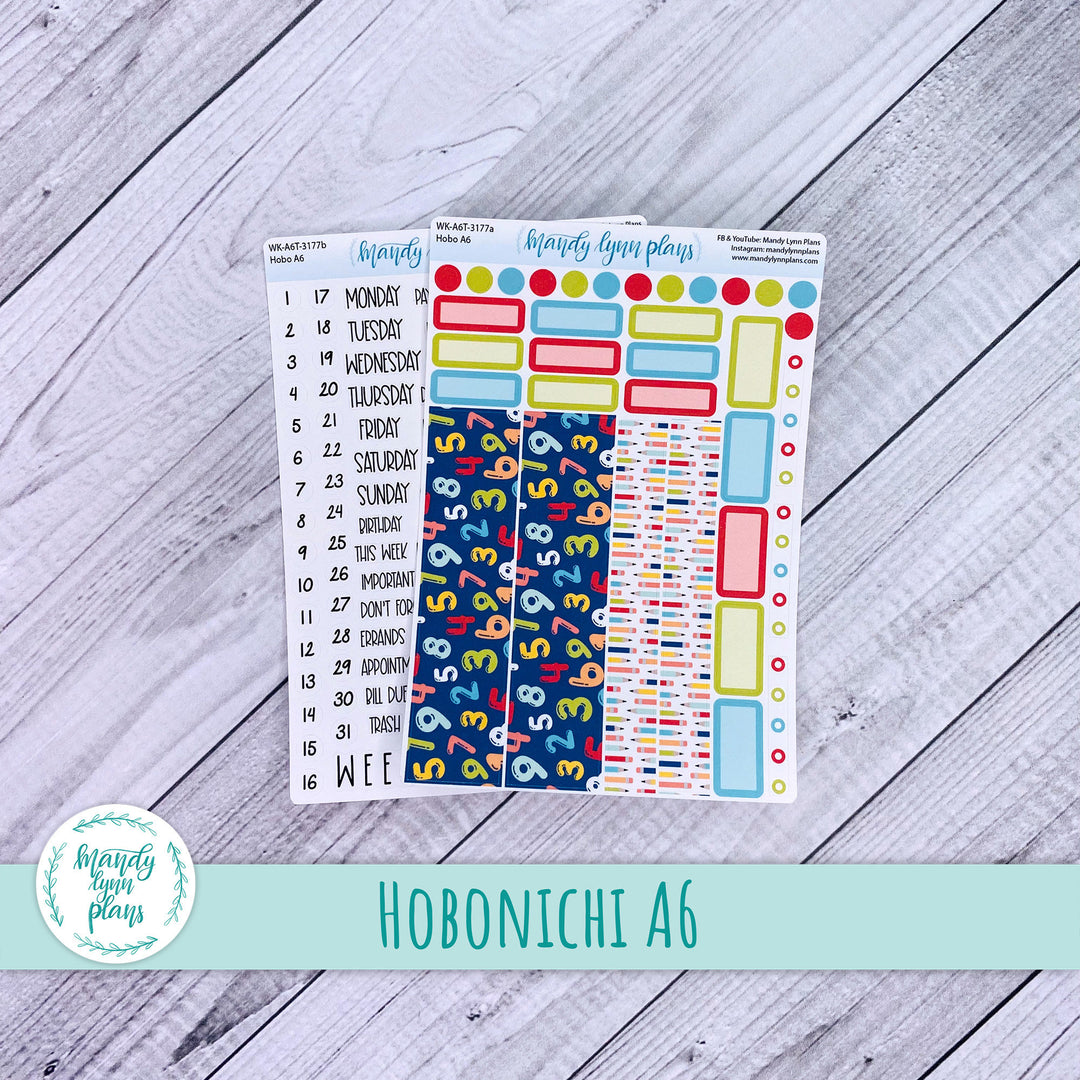 Hobonichi A6 Weekly Kit || Back to School || WK-A6T-3177