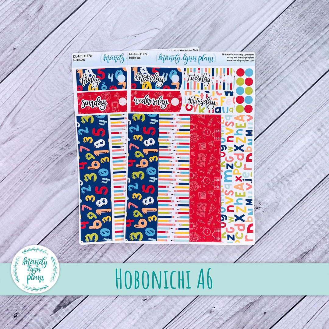 Hobonichi A6 Daily Kit || Back to School || DL-A6T-3177