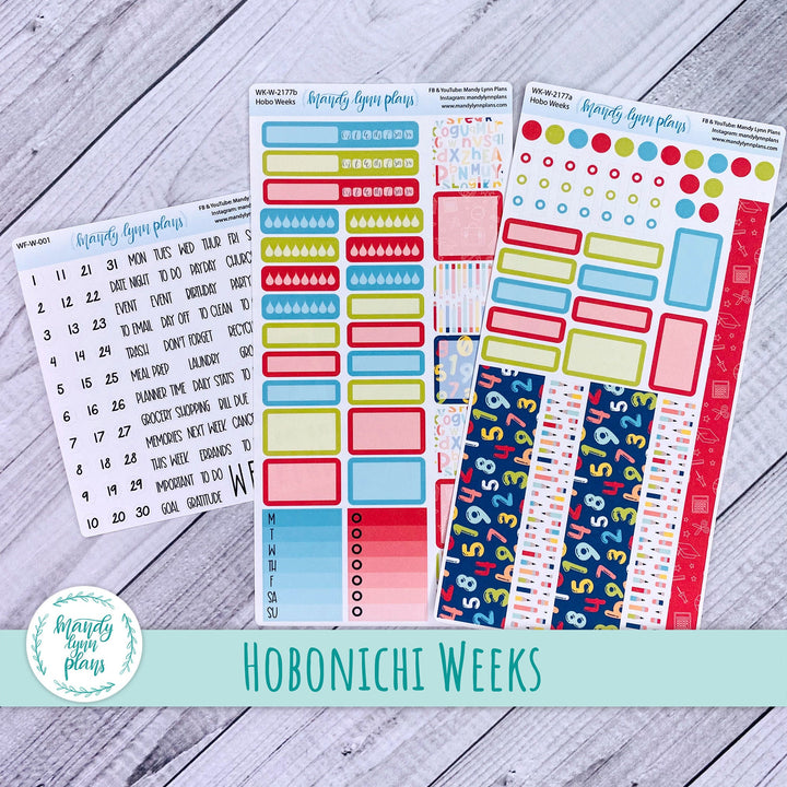Hobonichi Weeks Weekly Kit || Back to School || WK-W-2177