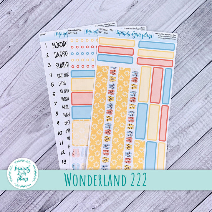 Wonderland 222 Weekly Kit || Sunshine || 178