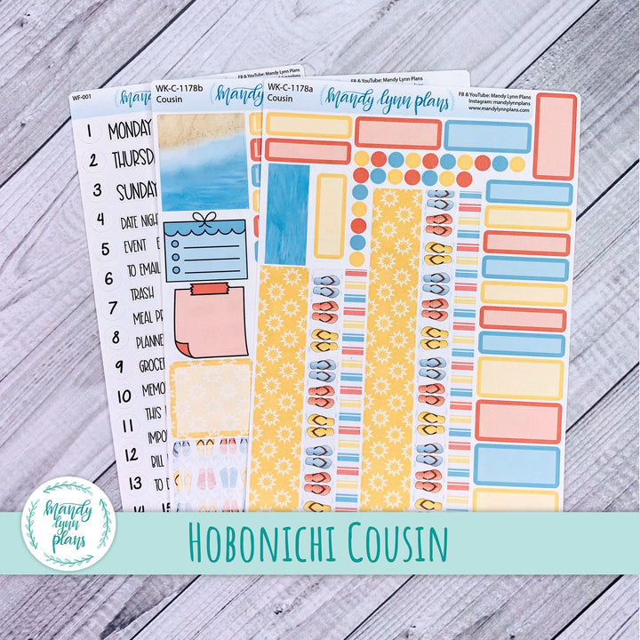 Hobonichi Cousin Weekly Kit || Sunshine || WK-C-1178