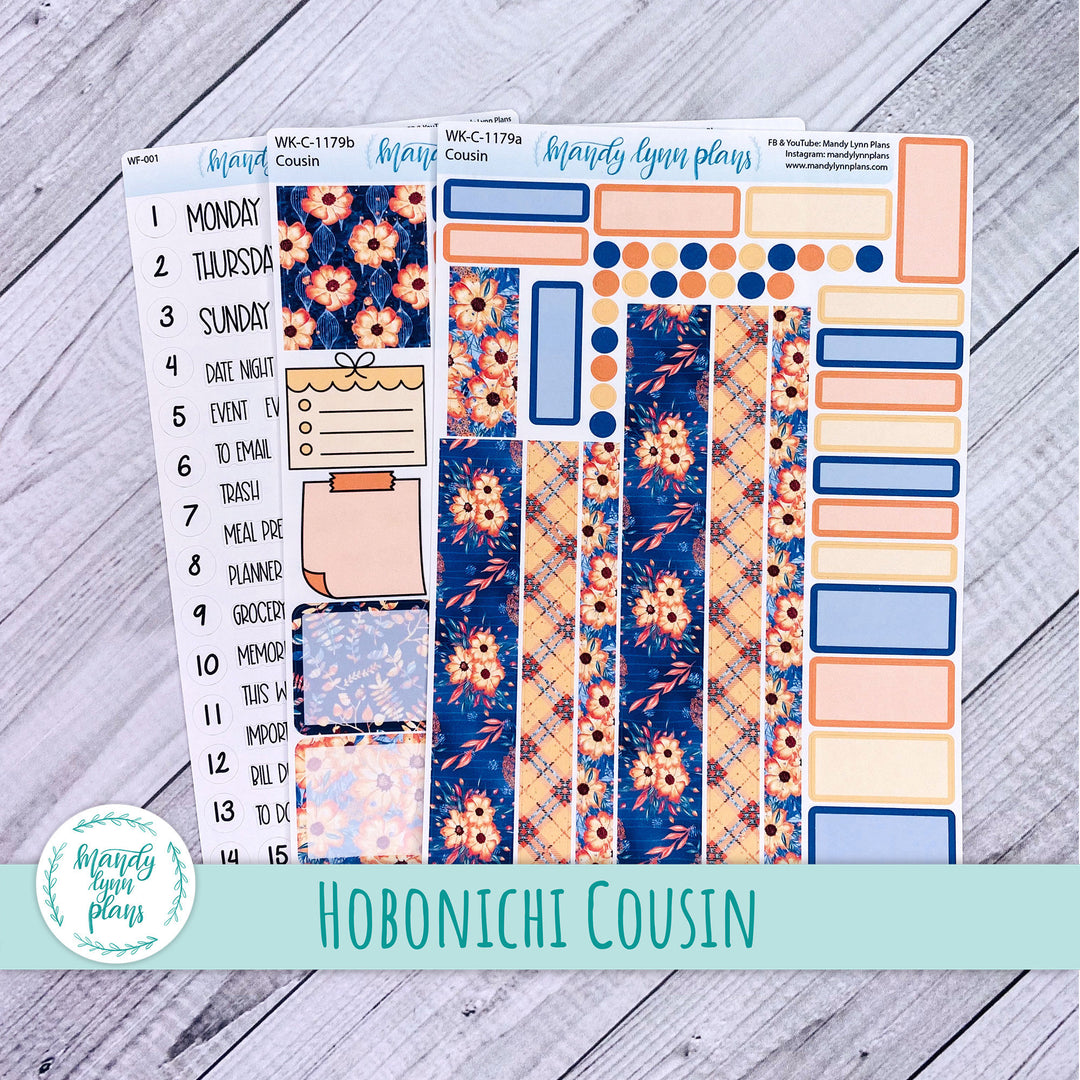 Hobonichi Cousin Weekly Kit || Ablaze || WK-C-1179