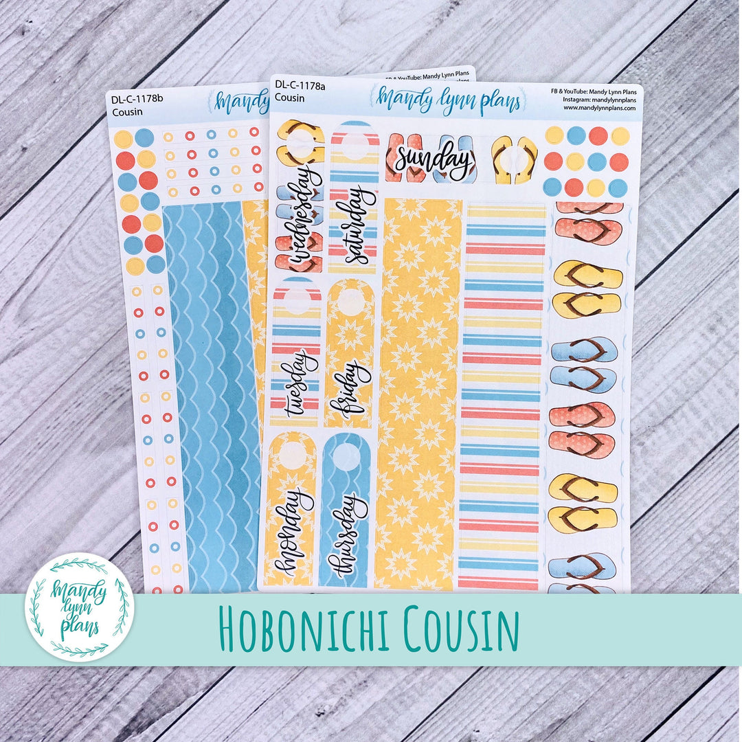 Hobonichi Cousin Daily Kit || Sunshine || DL-C-1178