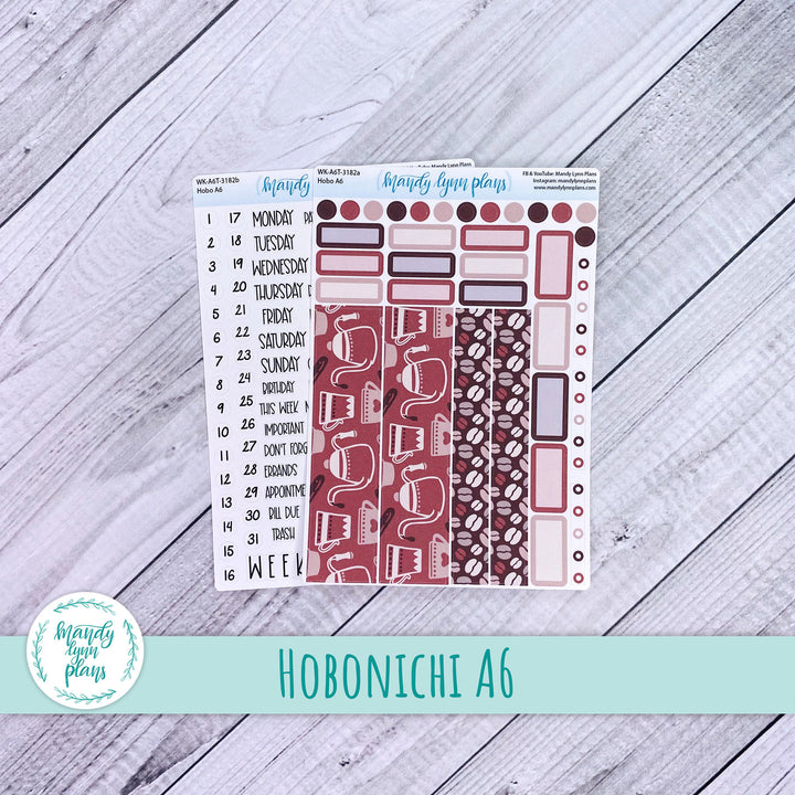 Hobonichi A6 Weekly Kit || Coffee Lovers || WK-A6T-3182