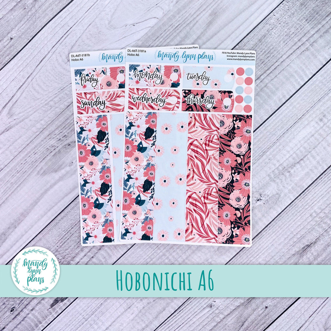 Hobonichi A6 Daily Kit || Painted Garden || DL-A6T-3181
