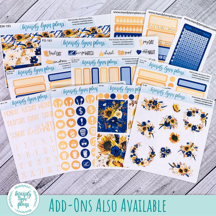 2024  Wonderland 222 Weekly Kit || Sunflowers || 183