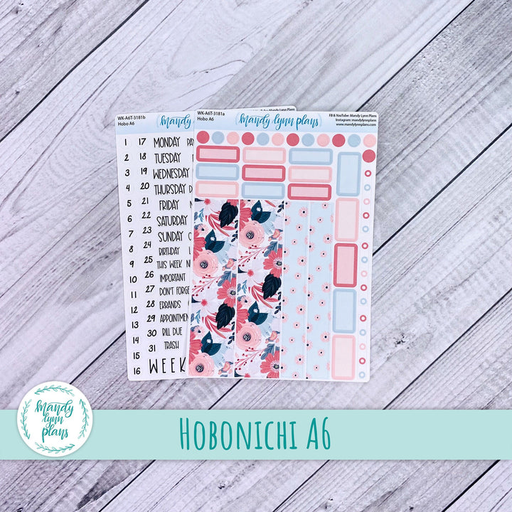 Hobonichi A6 Weekly Kit || Painted Garden || WK-A6T-3181