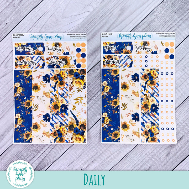 Hobonichi A6 Daily Kit || Sunflowers || DL-A6T-3183