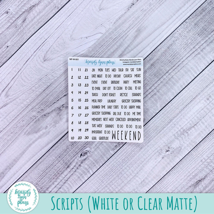 Hobonichi Weeks Weekly Kit || Abstract Nature || WK-W-2190