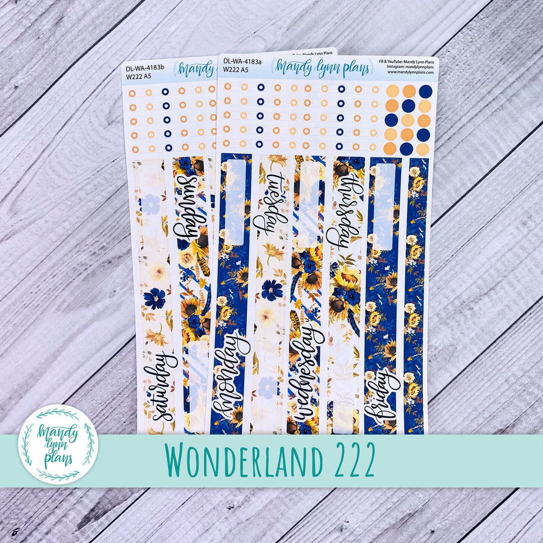 Wonderland 222 Daily Kit || Sunflowers || 183