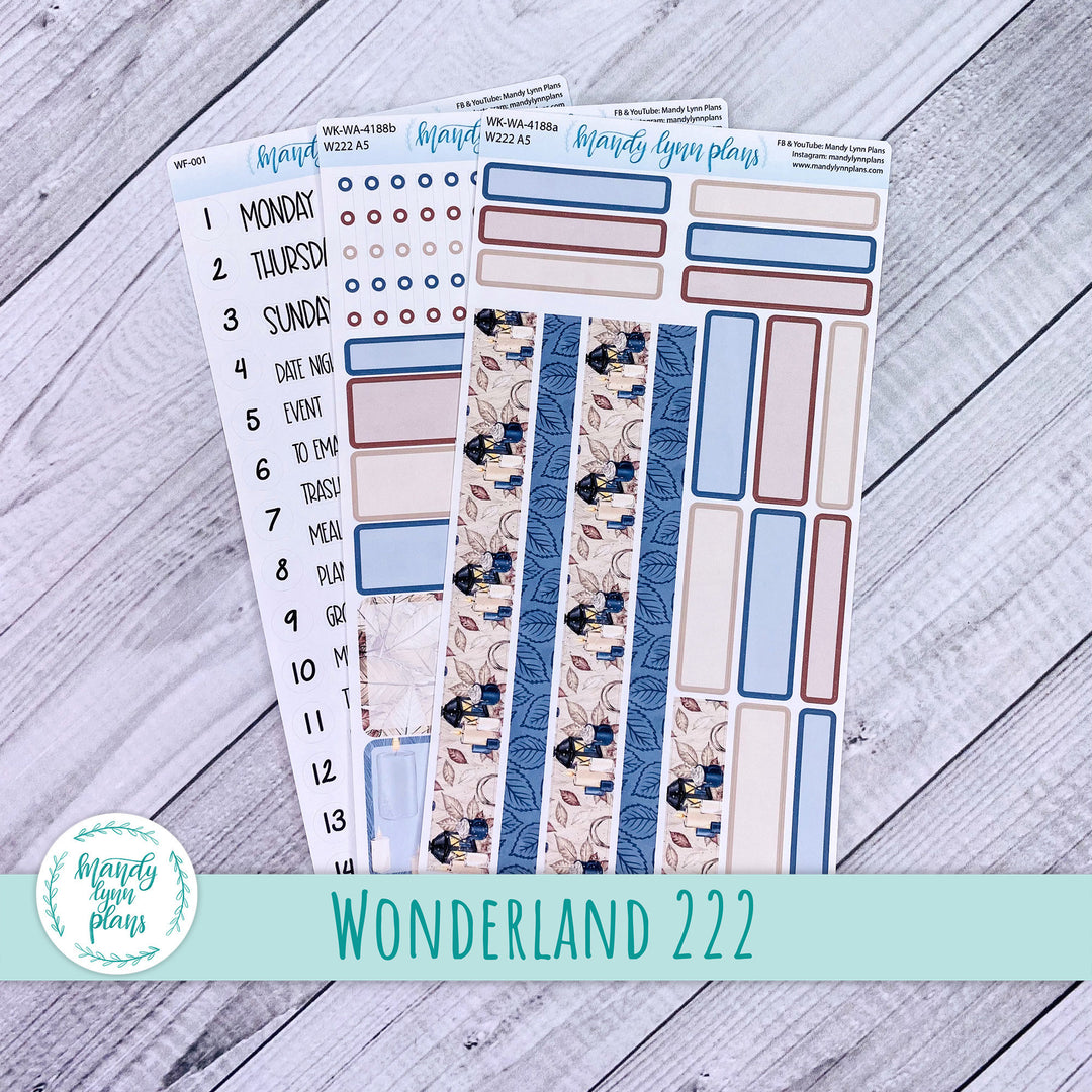 2024  Wonderland 222 Weekly Kit || Fall Feels || 188