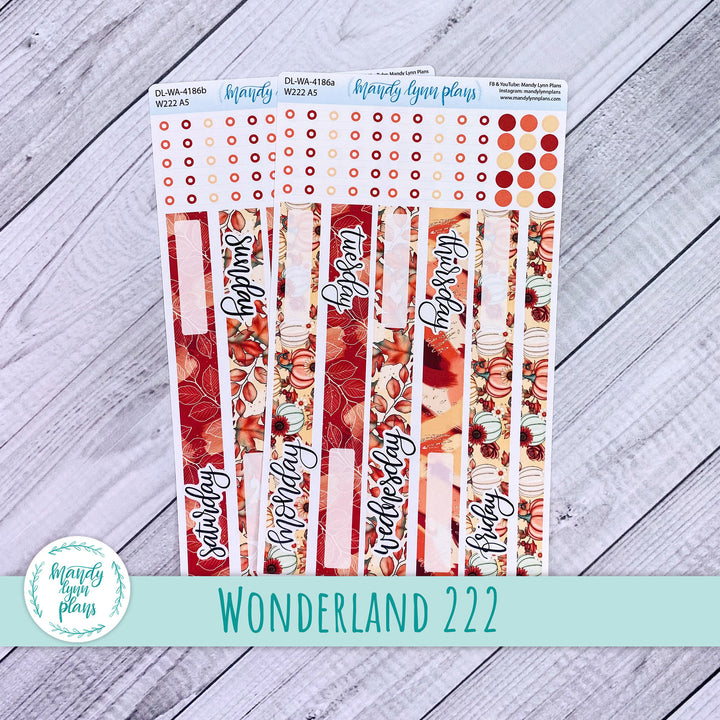 2024  Wonderland 222 Daily Kit || Festive Autumn || 186