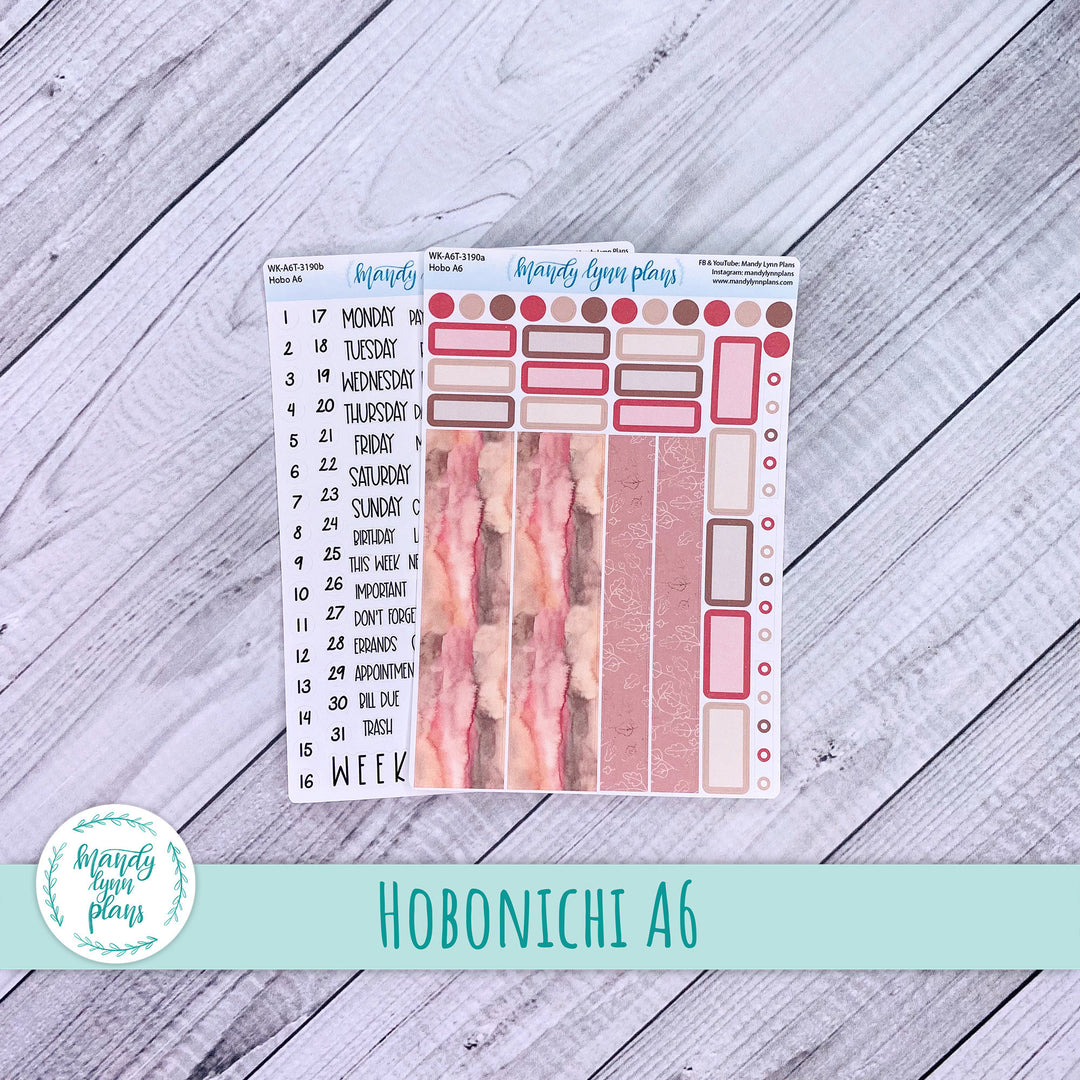 Hobonichi A6 Weekly Kit || Abstract Nature || WK-A6T-3190