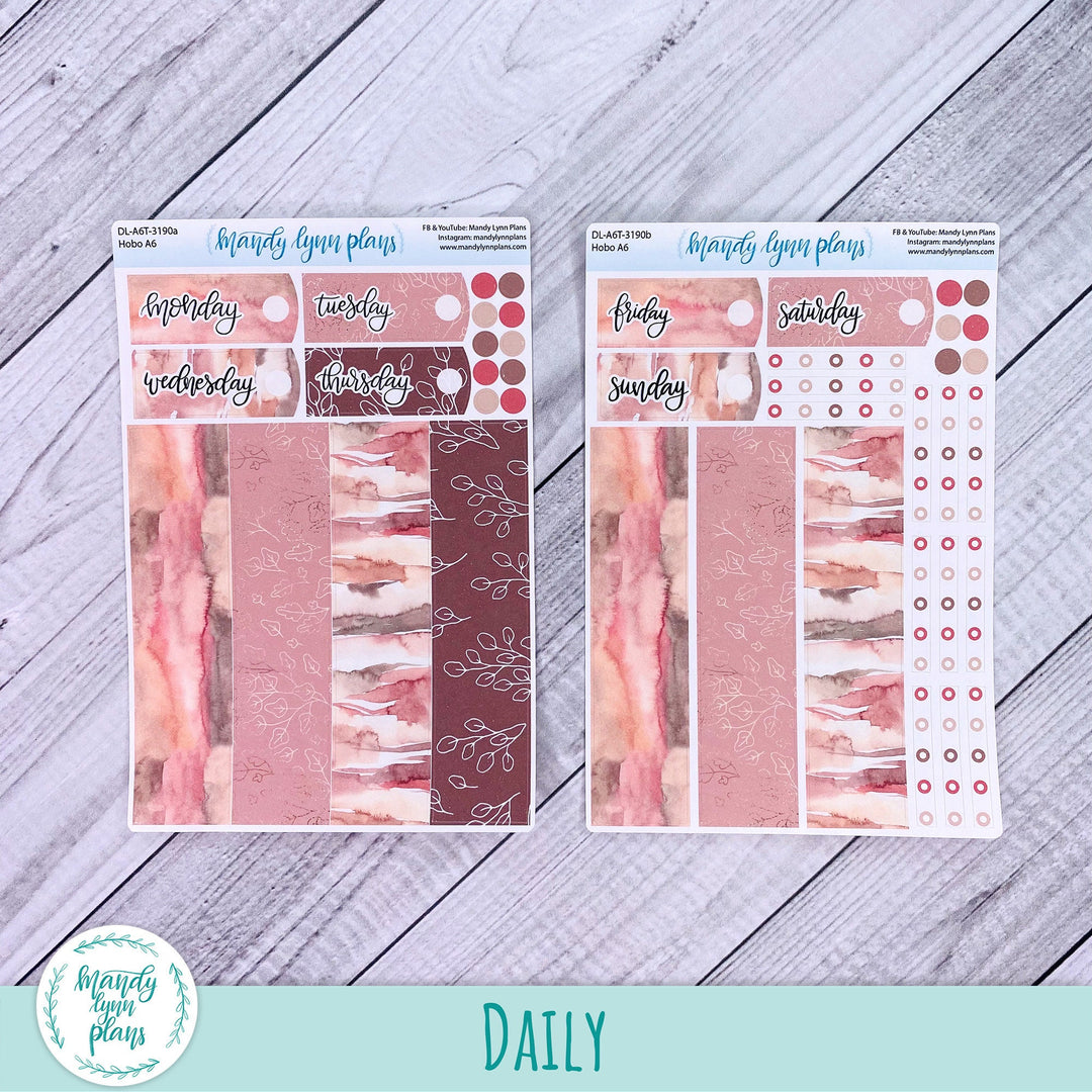 Hobonichi A6 Daily Kit || Abstract Nature || DL-A6T-3190
