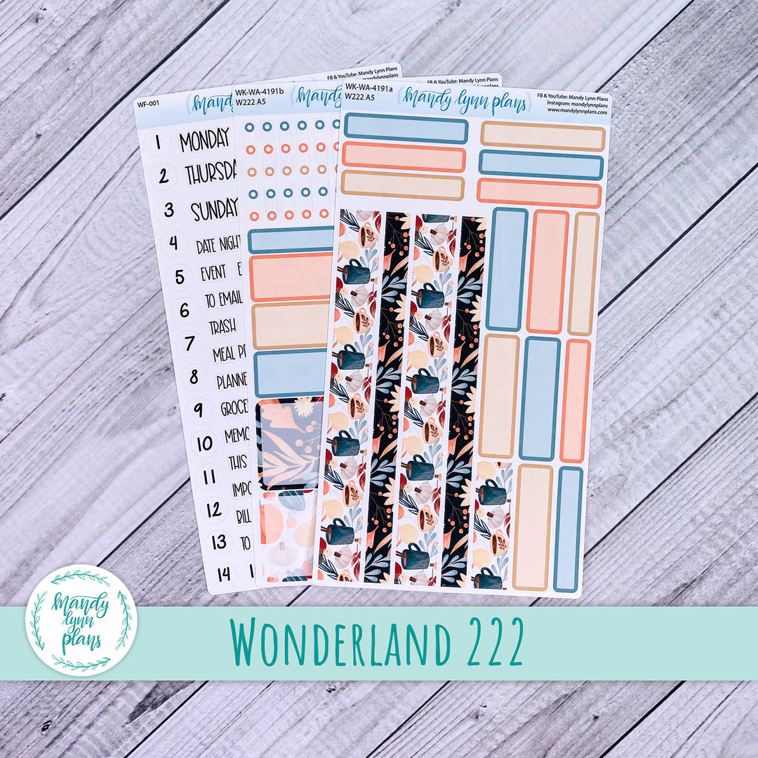 2024  Wonderland 222 Weekly Kit || Fall Market || 191