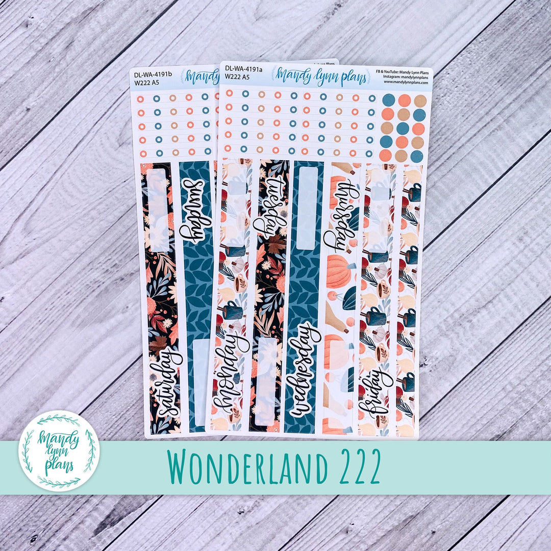 2024  Wonderland 222 Daily Kit || Fall Market || 191