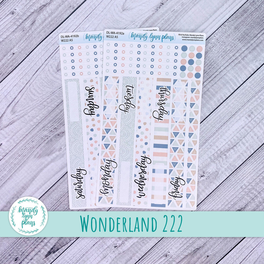 Wonderland 222 Daily Kit || Autumn Boho || 192