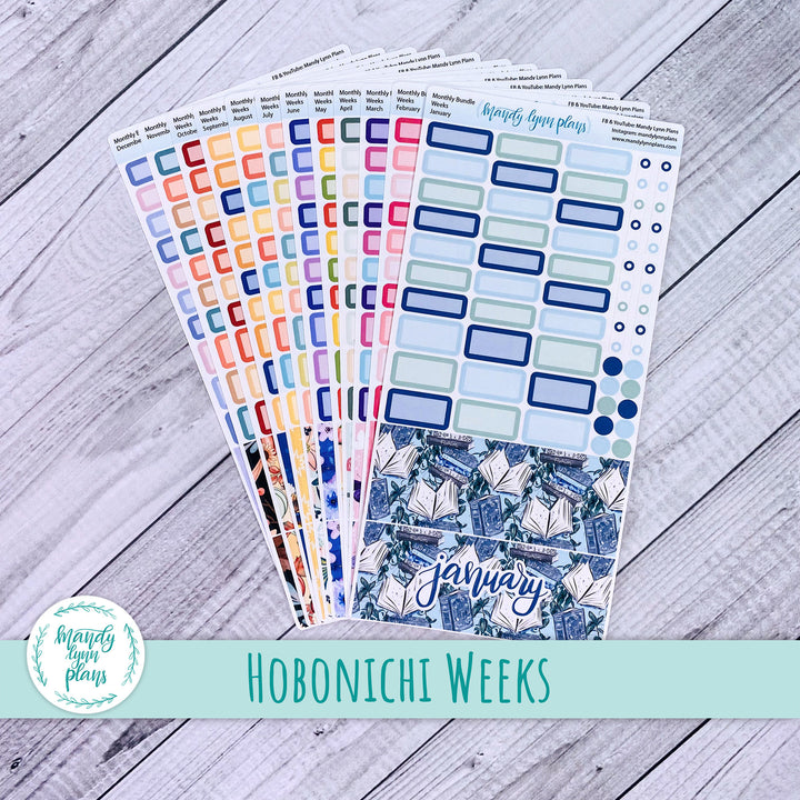Whole Year Hobonichi Weeks Monthly Bundle