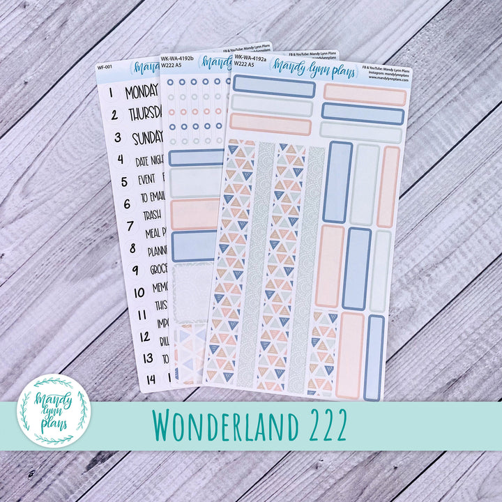 2024  Wonderland 222 Weekly Kit || Autumn Boho || 192