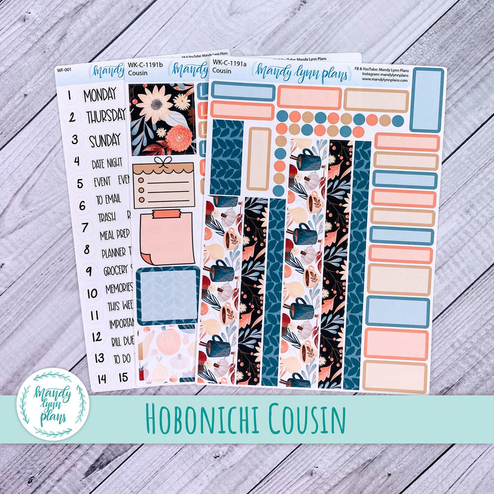 Hobonichi Cousin Weekly Kit || Fall Market || WK-C-1191