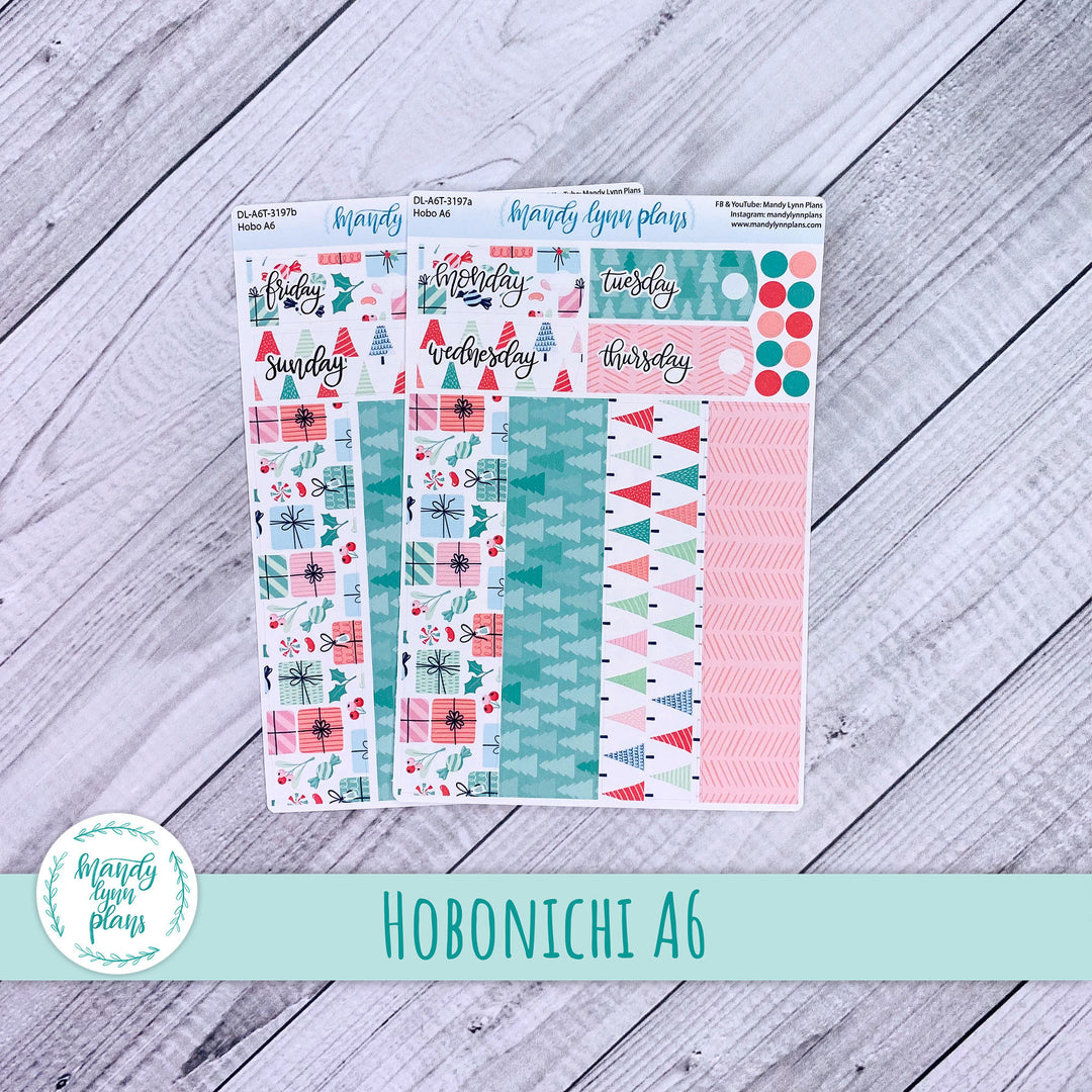 Hobonichi A6 Daily Kit || Merry and Bright || DL-A6T-3197