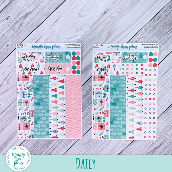 Hobonichi A6 Daily Kit || Merry and Bright || DL-A6T-3197
