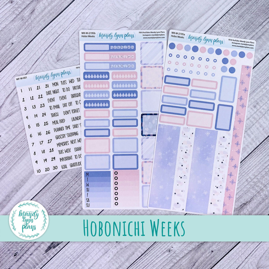 Hobonichi Weeks Weekly Kit || First Snow || WK-W-2195