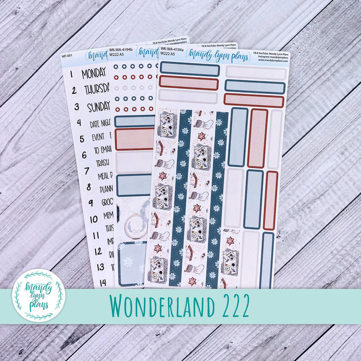 2024  Wonderland 222 Weekly Kit || White Christmas || 194