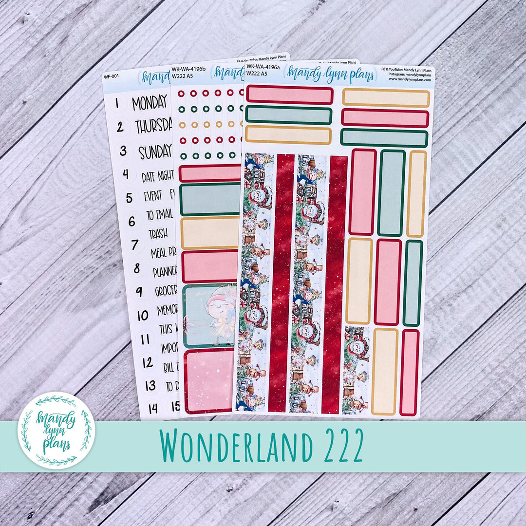 2024  Wonderland 222 Weekly Kit || North Pole || 196