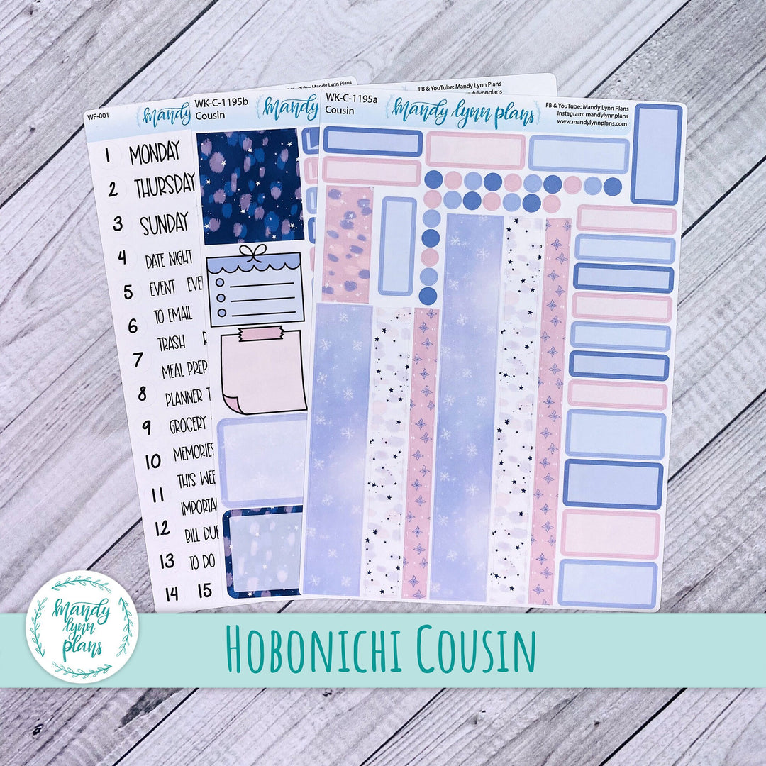 Hobonichi Cousin Weekly Kit || First Snow || WK-C-1195