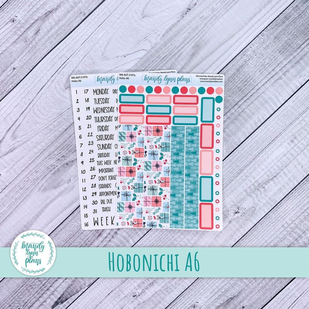 Hobonichi A6 Weekly Kit || Merry and Bright || WK-A6T-3197