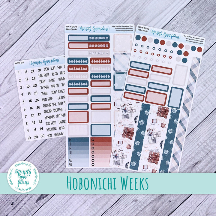 Hobonichi Weeks Weekly Kit || White Christmas || WK-W-2194