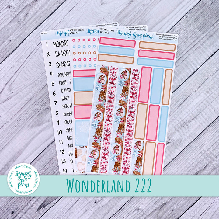Wonderland 222 Weekly Kit || Gingerbread || 193