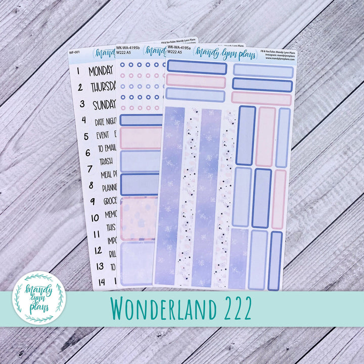 2024  Wonderland 222 Weekly Kit || First Snow || 195