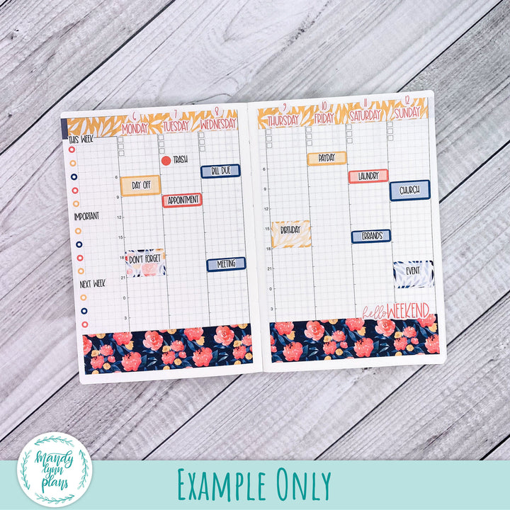 Hobonichi A6 Weekly Kit || Summer Daisies || WK-A6T-3224