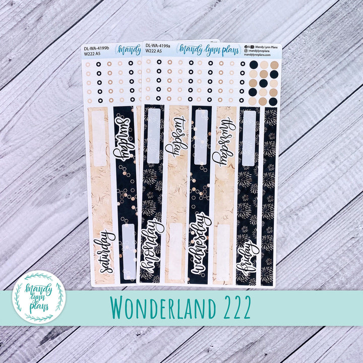Wonderland 222 Daily Kit || Sparkle and Shine || 199
