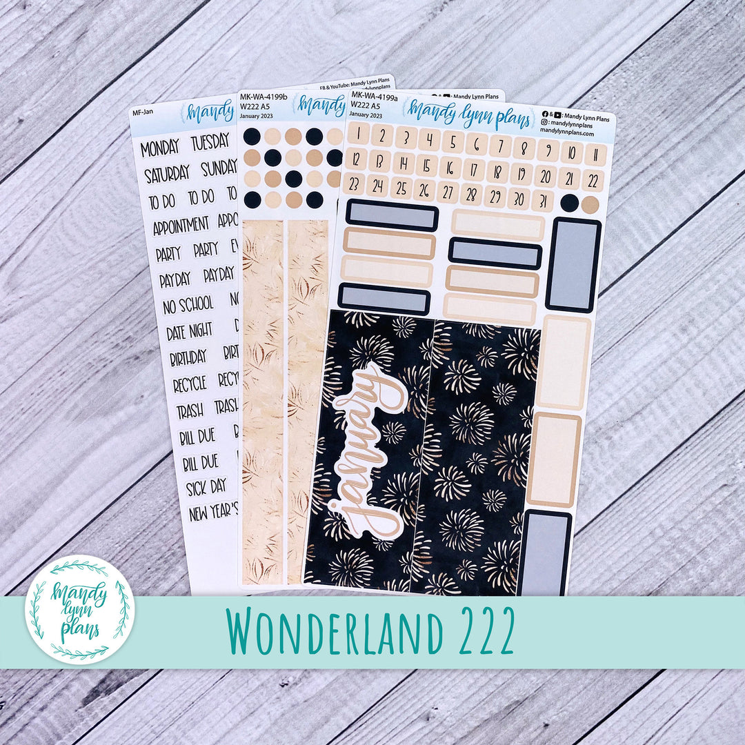 Wonderland 222 January 2023 Monthly Kit || Sparkle and Shine || 199