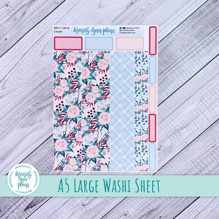 Arctic Garden Large Washi Sheet || WK-C-1201D