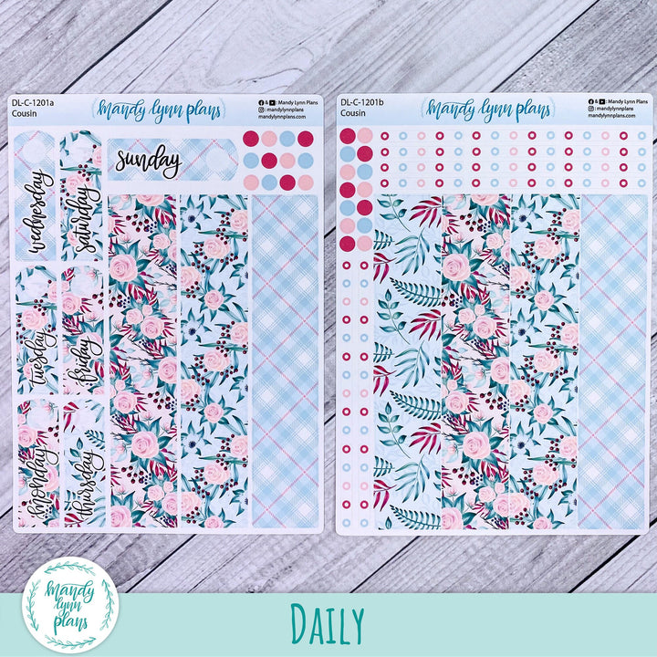 Hobonichi Cousin Daily Kit || Arctic Garden || DL-C-1201