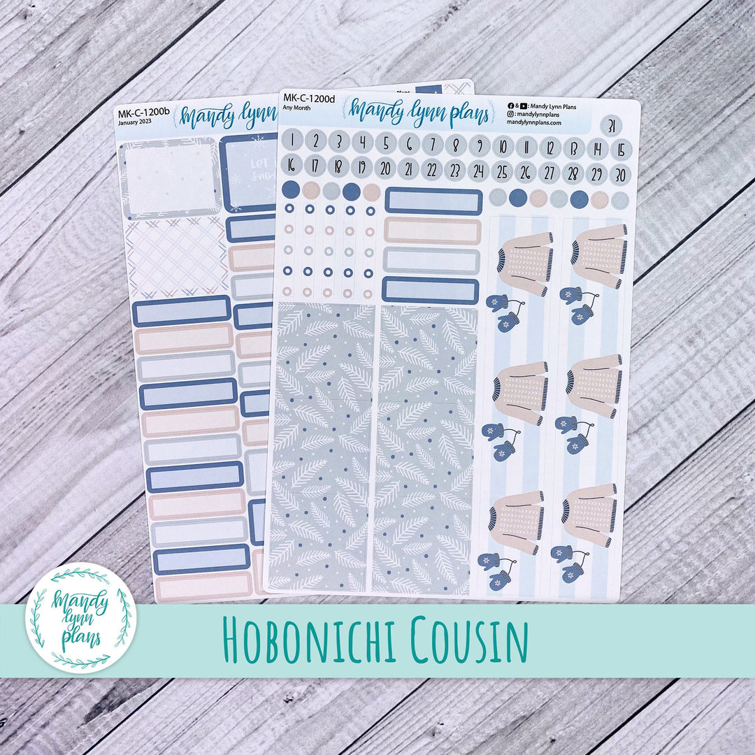 Any Month Hobonichi Cousin Monthly Kit || Stay Warm || MK-C-1200