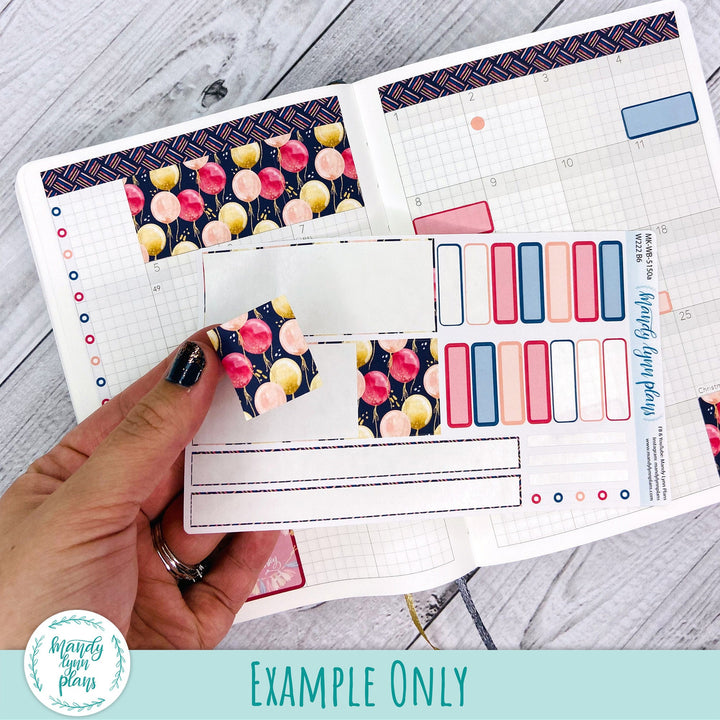 Any Month Hobonichi Cousin Monthly Kit || Sparkle and Shine || MK-C-1199