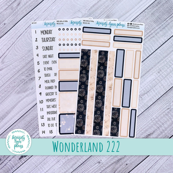 Wonderland 222 Weekly Kit || Sparkle and Shine || 199