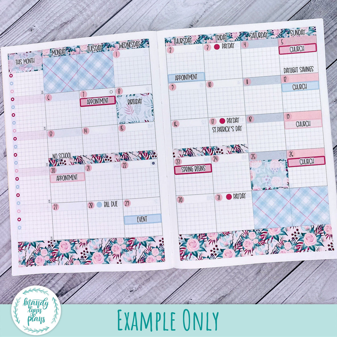 Any Month Hobonichi Cousin Monthly Kit || Sparkle and Shine || MK-C-1199