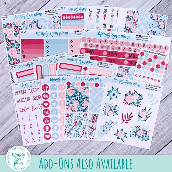 Any Month Hobonichi Cousin Monthly Kit || Arctic Garden || MK-C-1201