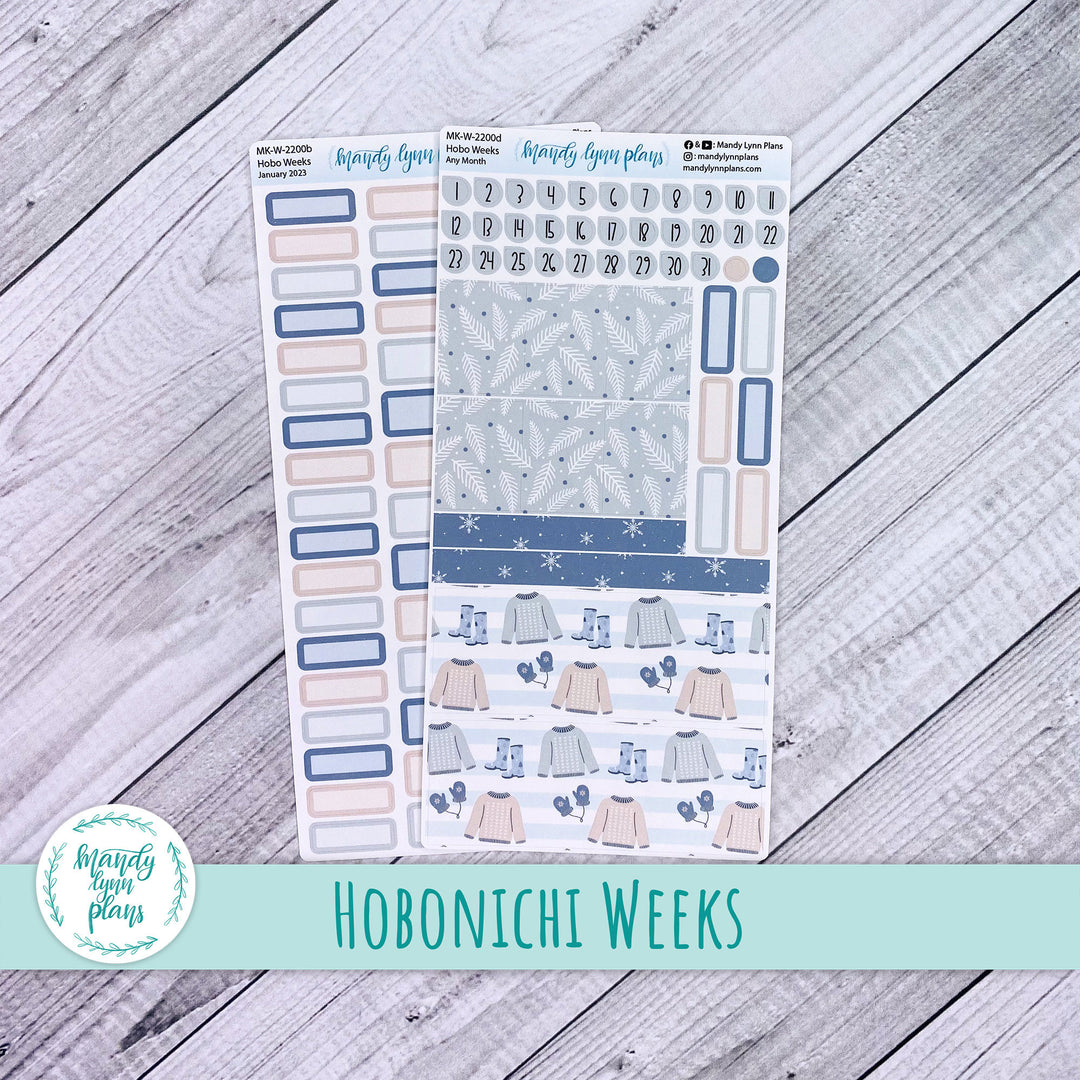Any Month Hobonichi Weeks Monthly Kit || Stay Warm || MK-W-2200